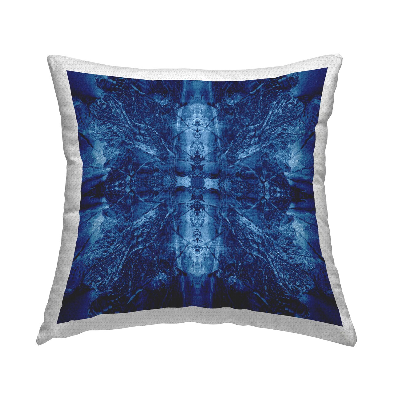 Balanced Tie Dye Pattern Outdoor Printed Pillow Design by Elspeth Helen Meabank Perkin, 18 x 7 x 18
